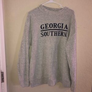 Georgia southern heavy pullover sweater